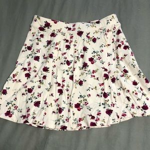 Skater skirt floral from forever 21